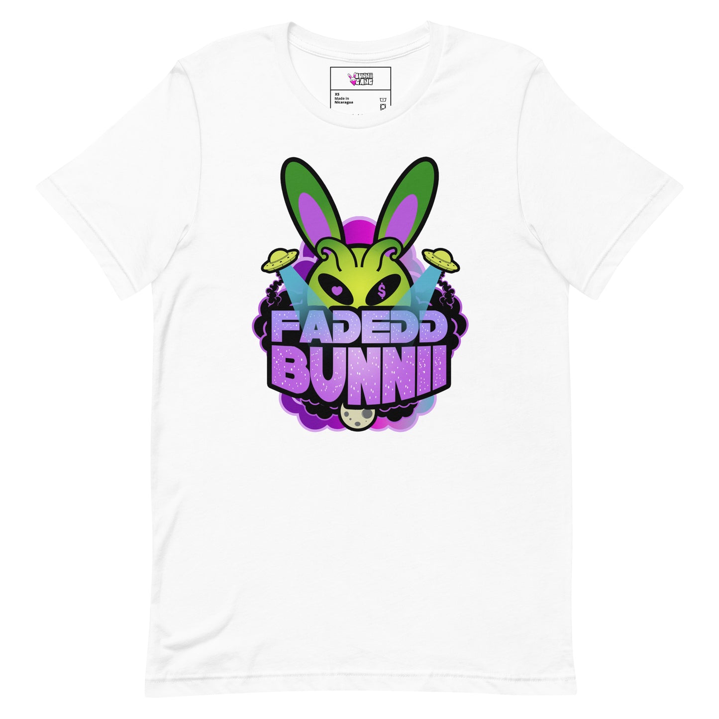 BUNNII GANG "FADEDD BUNNII" Unisex t-shirt