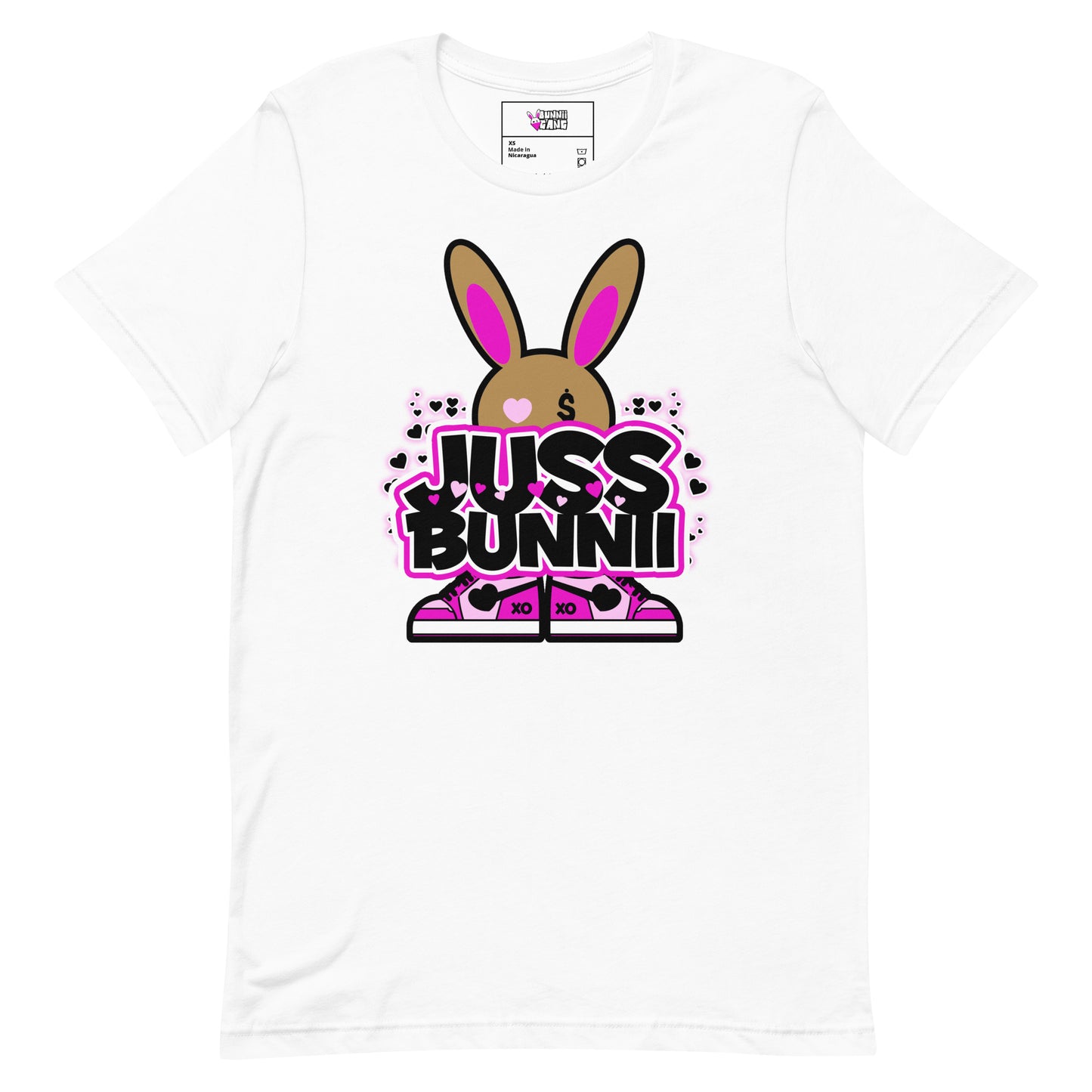 BUNNII GANG "JUSS BUNNII" Unisex t-shirt