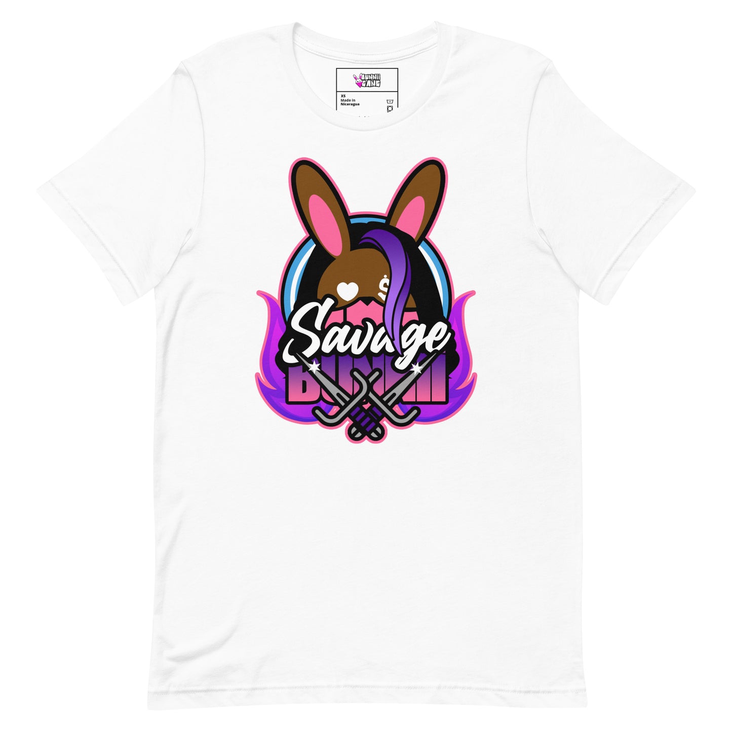 BUNNII GANG "SAVAGE BUNNII" Unisex t-shirt