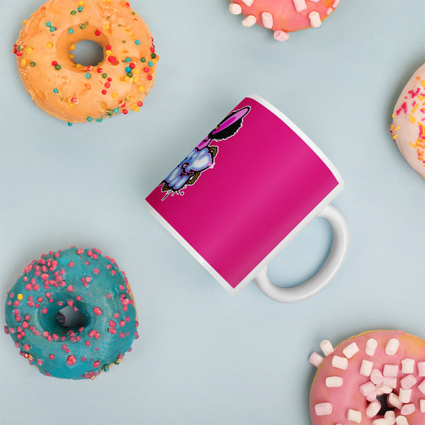 BUNNII GANG "ZAYBAY BUNNII" Glossy mug