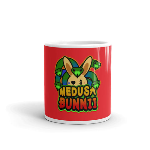 BUNNII GANG "MEDUSA BUNNII" Glossy mug