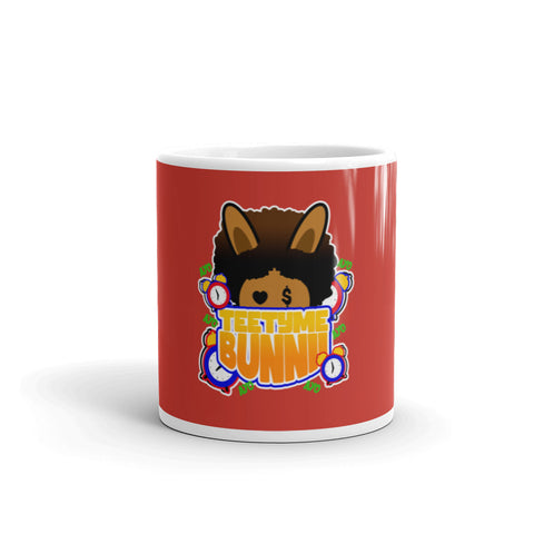 BUNNII GANG "TEETYME BUNNII" Glossy mug