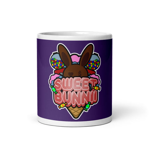 BUNNII GANG "SWEET BUNNII" Glossy mug