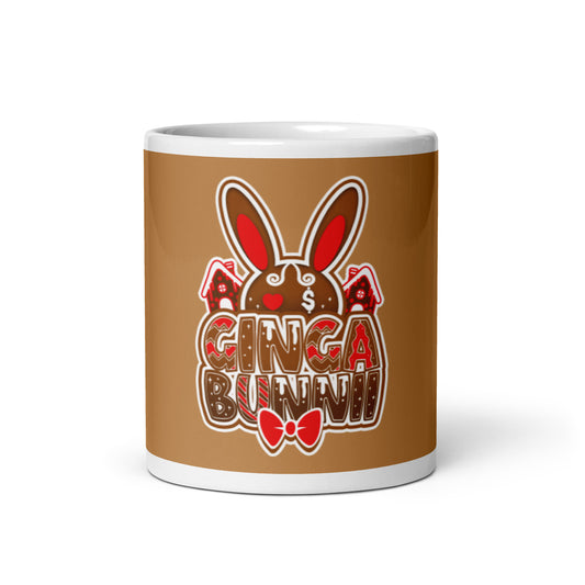 BUNNII GANG "GINGA BUNNII" Glossy mug