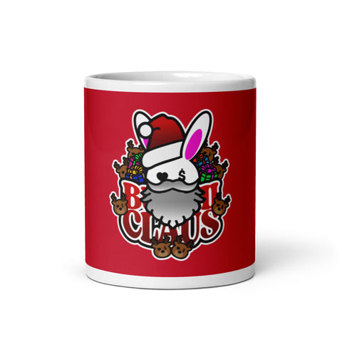BUNNII GANG "BUNNII CLAUS" Glossy mug