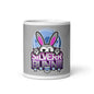 BUNNII GANG "SILVERR BUNNII" Glossy mug