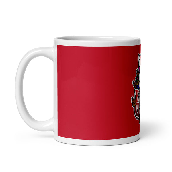 BUNNII GANG "BUNNII CLAUS" Glossy mug