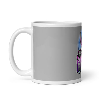 BUNNII GANG "SILVERR BUNNII" Glossy mug