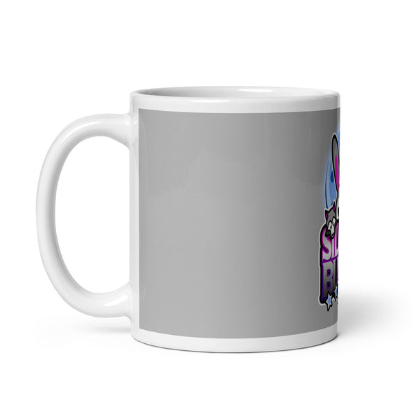 BUNNII GANG "SILVERR BUNNII" Glossy mug