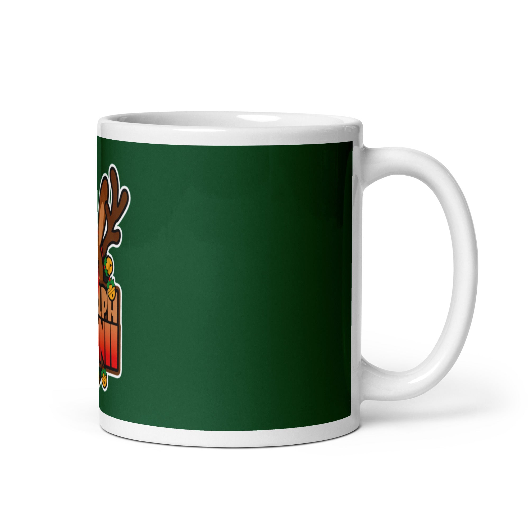BUNNII GANG "RUDOLPH BUNNII" Glossy mug