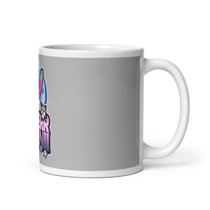 BUNNII GANG "SILVERR BUNNII" Glossy mug