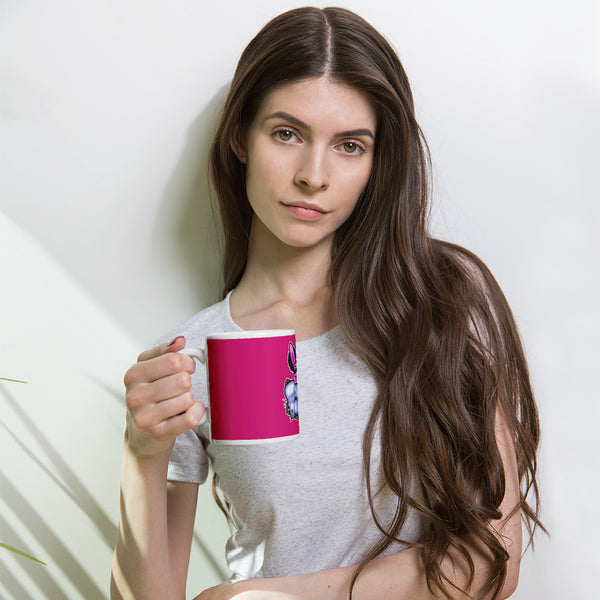 BUNNII GANG "ZAYBAY BUNNII" Glossy mug