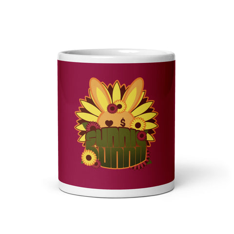 BUNNII GANG "SUNNIE BUNNII" Glossy mug