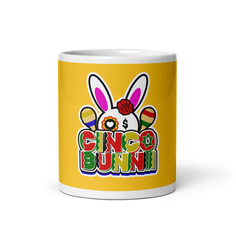 BUNNII GANG "CINCO BUNNII" Glossy mug