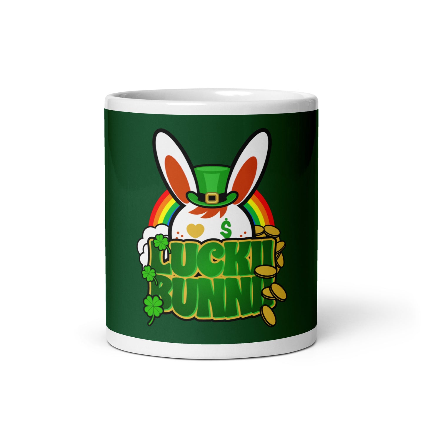BUNNII GANG "LUCKII BUNNII" Glossy mug