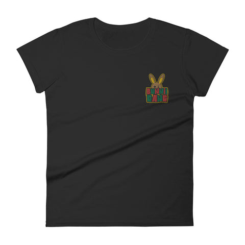 BUNNII GANG "EMBROIDERED BHM" TEE