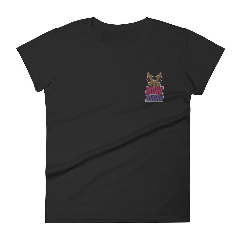 BUNNII GANG "EMBROIDERED PINKY313 BUNNII" TEE