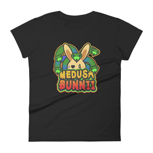 BUNNII GANG "MEDUSA BUNNII" Women's short sleeve t-shirt