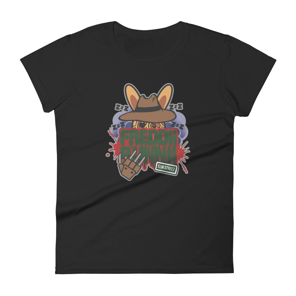 BUNNII GANG "FREDDII BUNNII" Women's short sleeve t-shirt