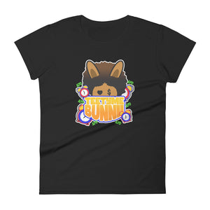 BUNNII GANG "TEETYME BUNNII" Women's short sleeve t-shirt