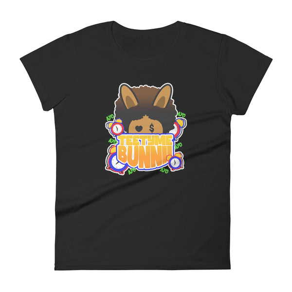 BUNNII GANG "TEETYME BUNNII" Women's short sleeve t-shirt