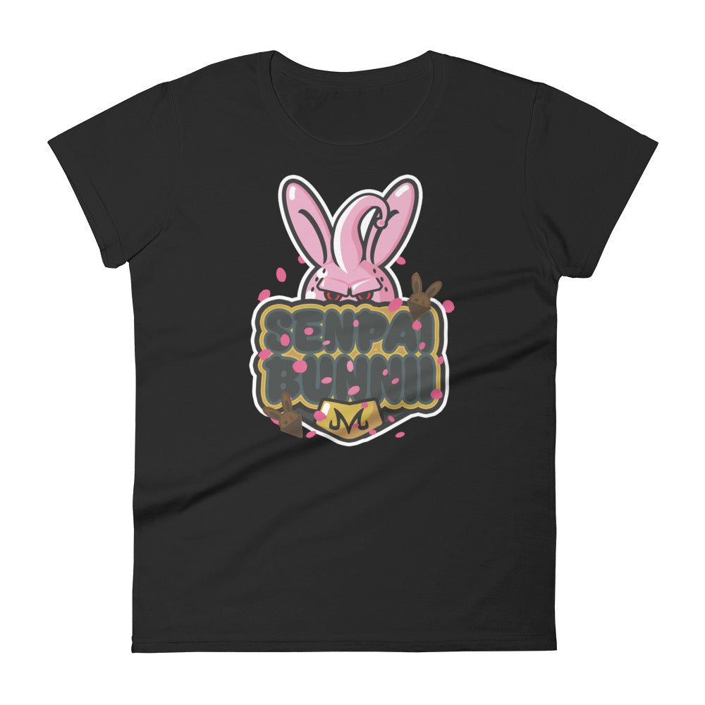 BUNNII GANG "SENPAI BUNNII" Women's short sleeve t-shirt