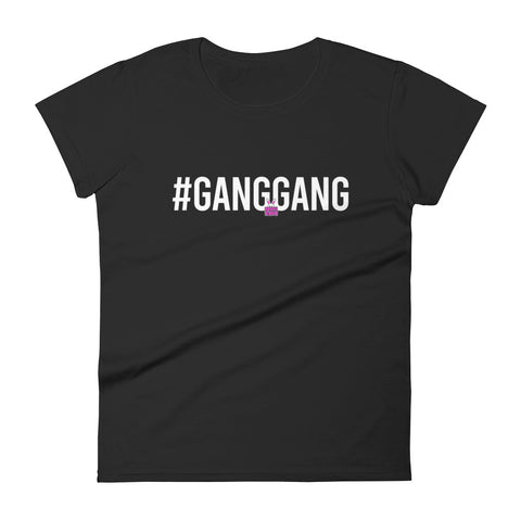 BUNNII GANG "#GANGGANG" Women's short sleeve t-shirt