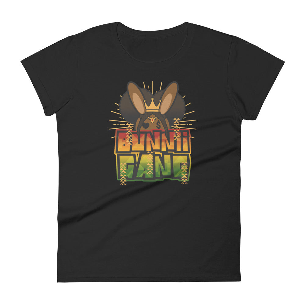 BUNNII GANG "BHM BUNNII '23" Women's short sleeve t-shirt