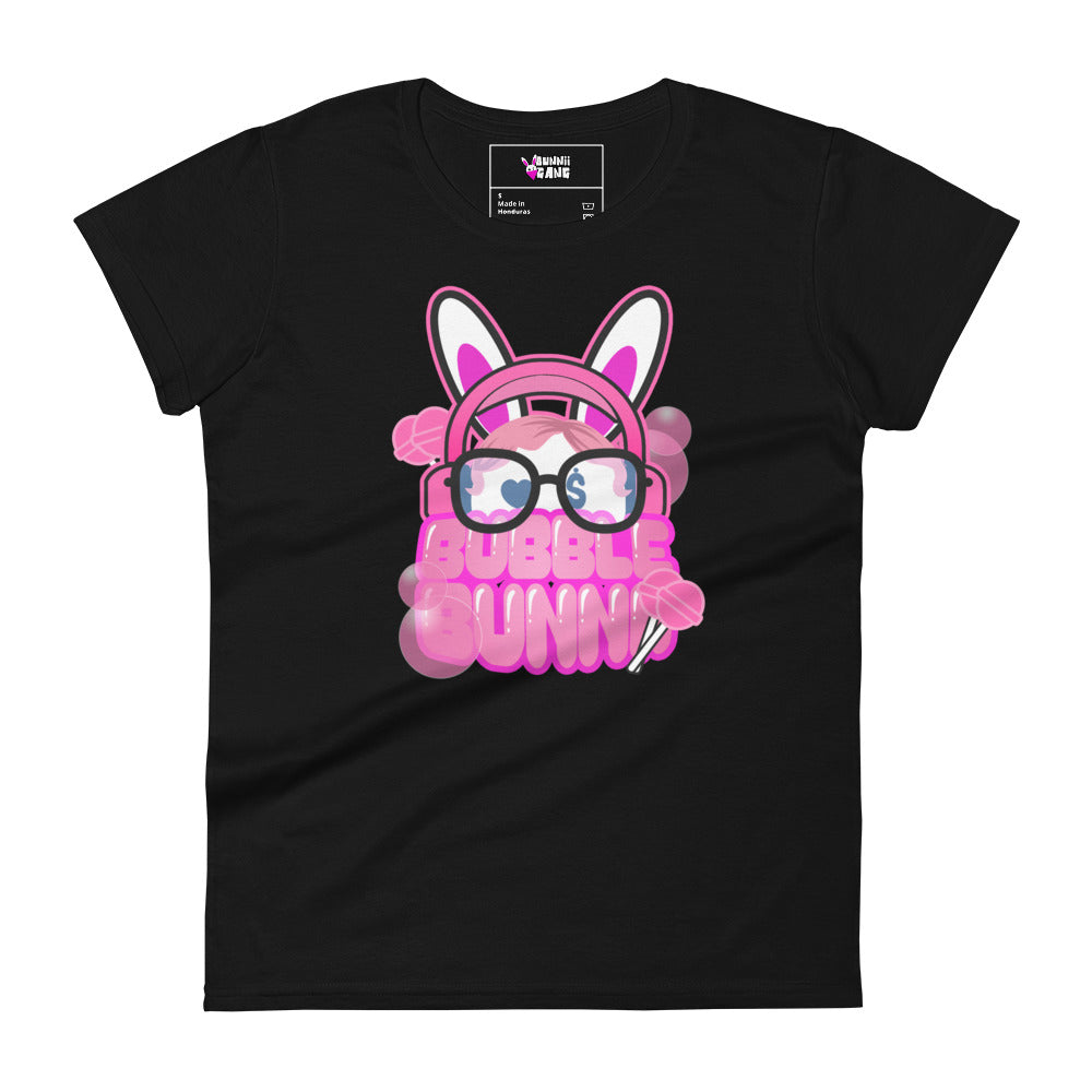 BUNNII GANG "BUBBLE BUNNII" Women's short sleeve t-shirt