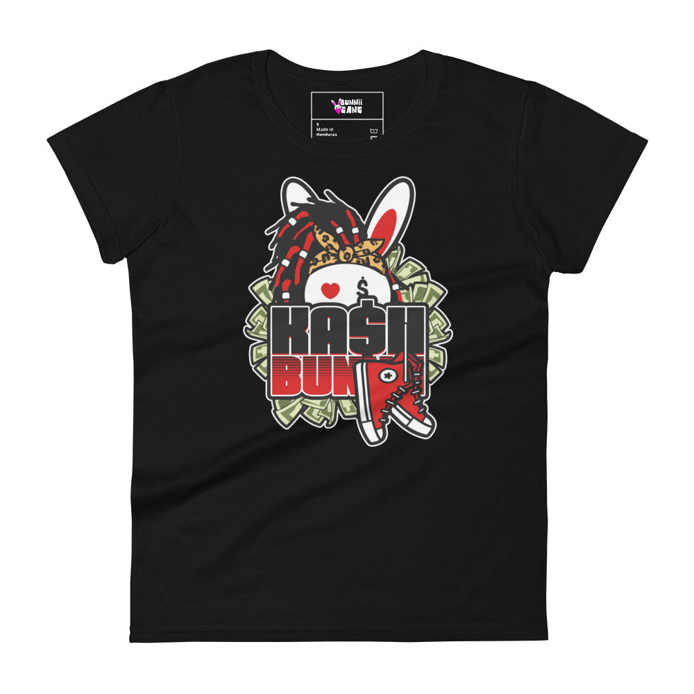 BUNNII GANG "KASH BUNNII" Women's short sleeve t-shirt