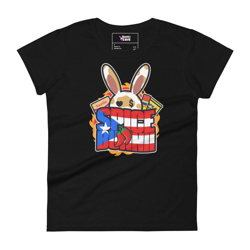 BUNNII GANG "SPICE BUNNII" Women's short sleeve t-shirt