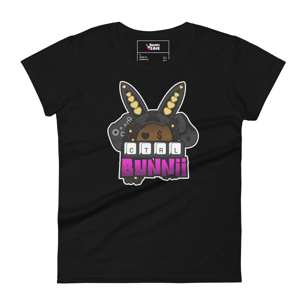 BUNNII GANG "CTRL BUNNII" Women's short sleeve t-shirt