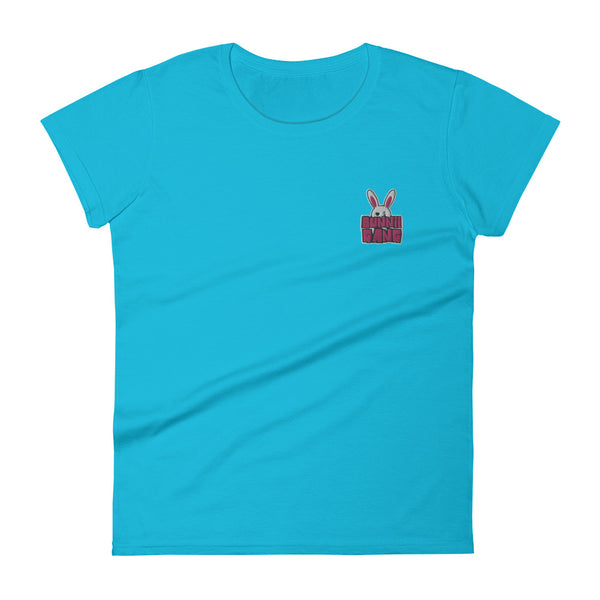 BUNNII GANG "EMBROIDERED LOGO TEE"