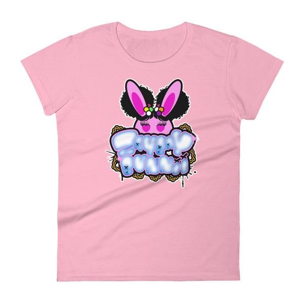 BUNNII GANG "ZAYBAY BUNNII" Women's short sleeve t-shirt