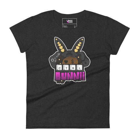 BUNNII GANG "CTRL BUNNII" Women's short sleeve t-shirt