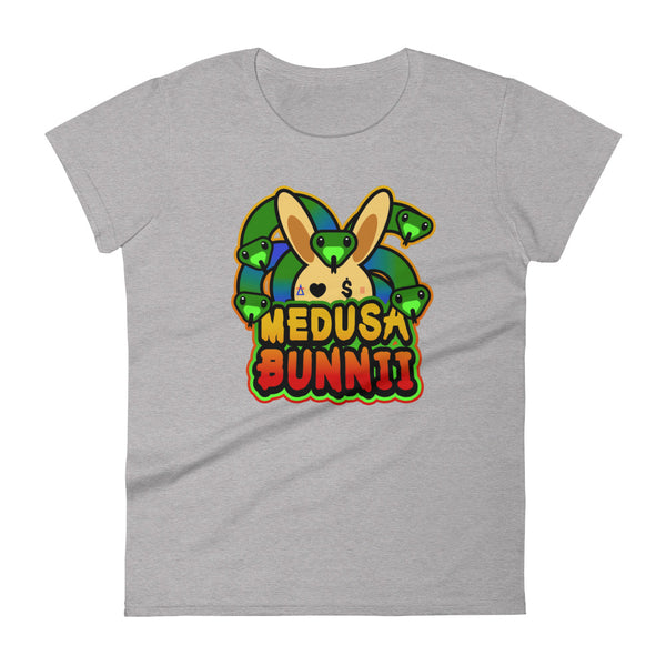 BUNNII GANG "MEDUSA BUNNII" Women's short sleeve t-shirt
