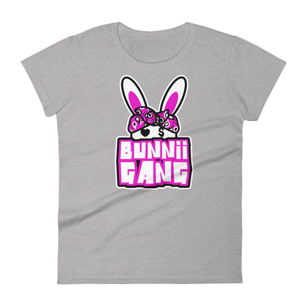 BUNNII GANG "BANDANA LOGO" Women's short sleeve t-shirt