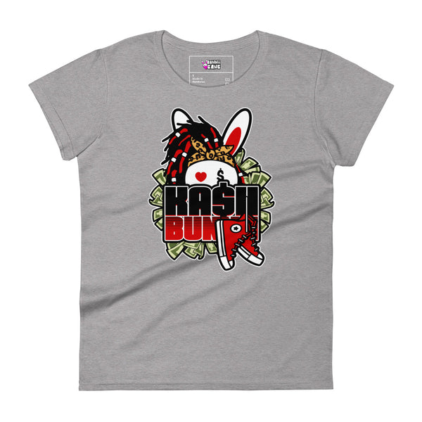 BUNNII GANG "KASH BUNNII" Women's short sleeve t-shirt