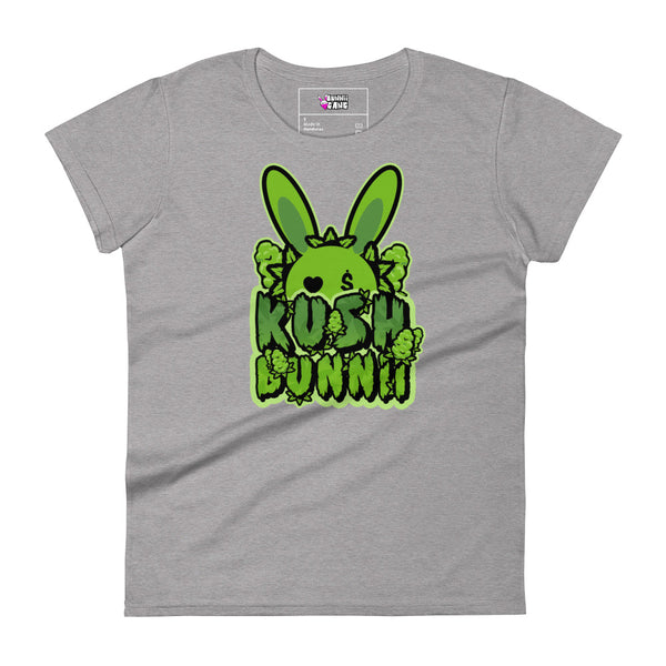 BUNNII GANG "KUSH BUNNII" Women's short sleeve t-shirt