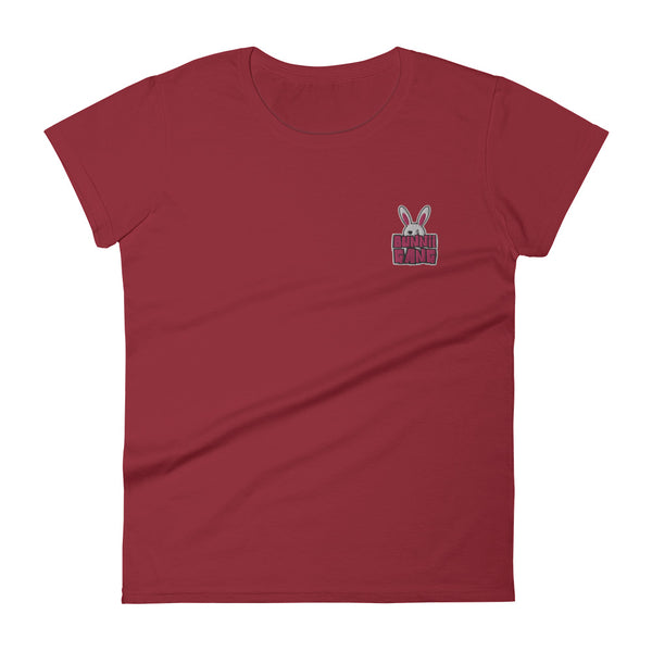 BUNNII GANG "EMBROIDERED LOGO TEE"