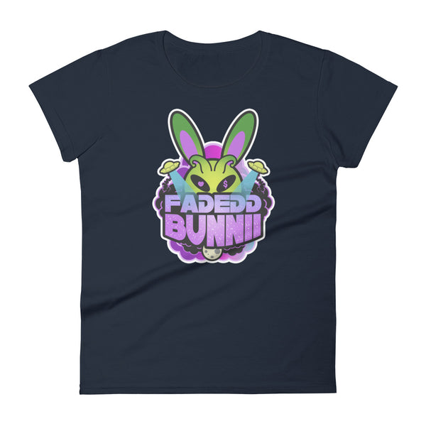 BUNNII GANG "FADEDD BUNNII" Women's short sleeve t-shirt