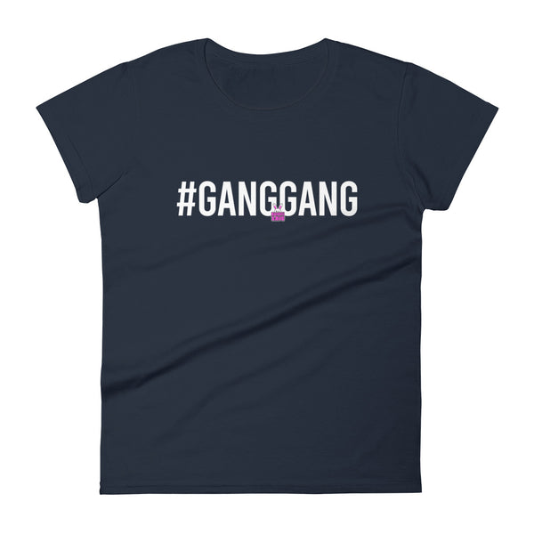 BUNNII GANG "#GANGGANG" Women's short sleeve t-shirt