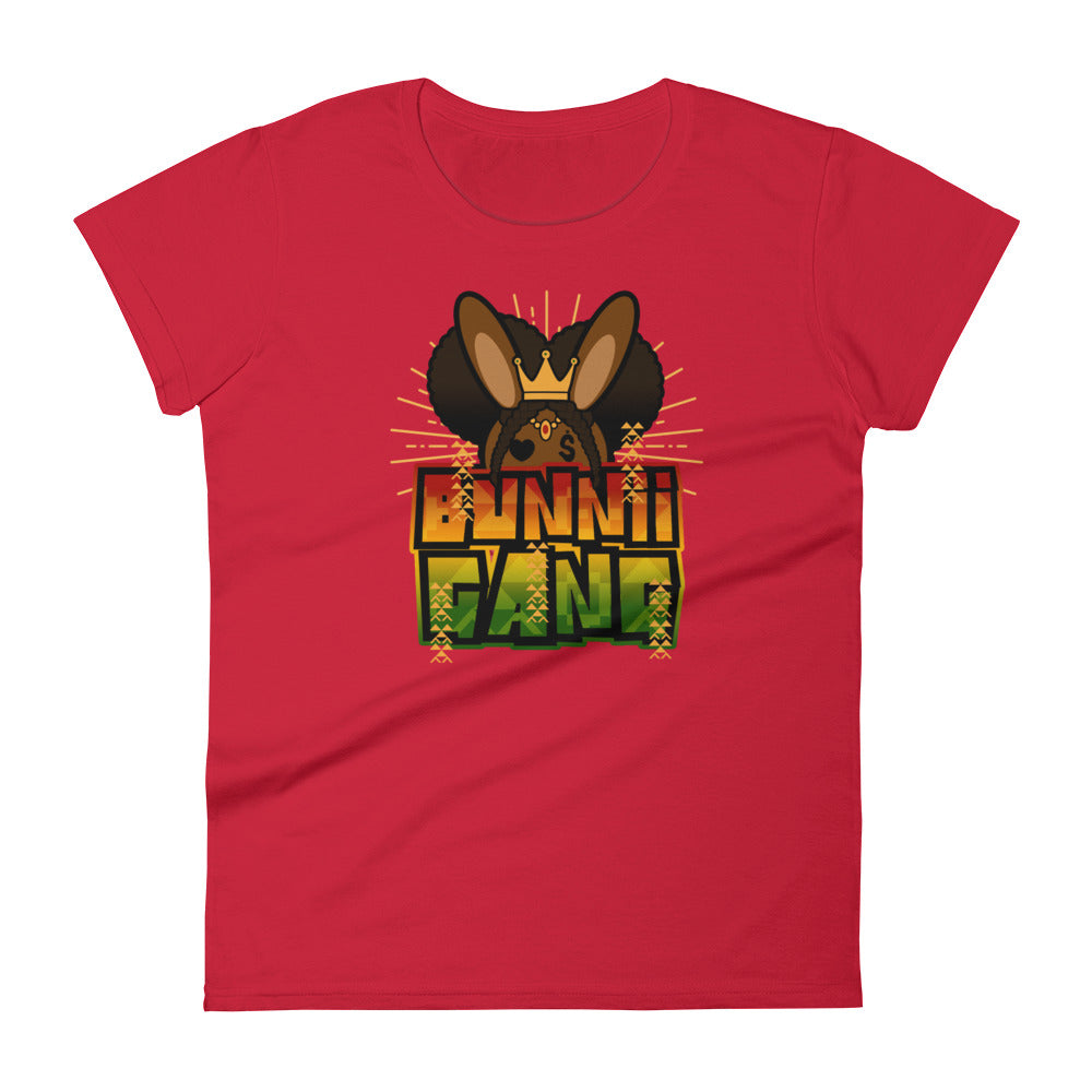 BUNNII GANG "BHM BUNNII '23" Women's short sleeve t-shirt