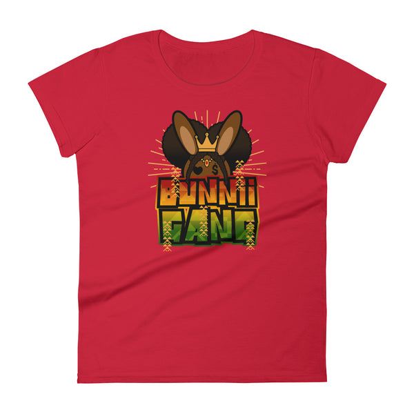 BUNNII GANG "BHM BUNNII" Women's short sleeve t-shirt