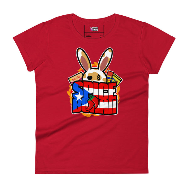 BUNNII GANG "SPICE BUNNII" Women's short sleeve t-shirt