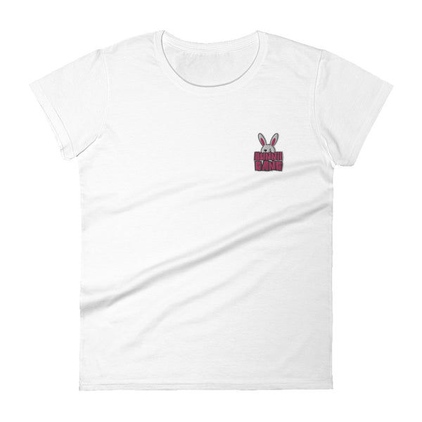BUNNII GANG "EMBROIDERED LOGO TEE"
