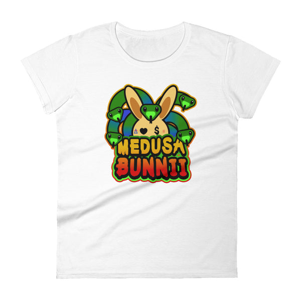 BUNNII GANG "MEDUSA BUNNII" Women's short sleeve t-shirt