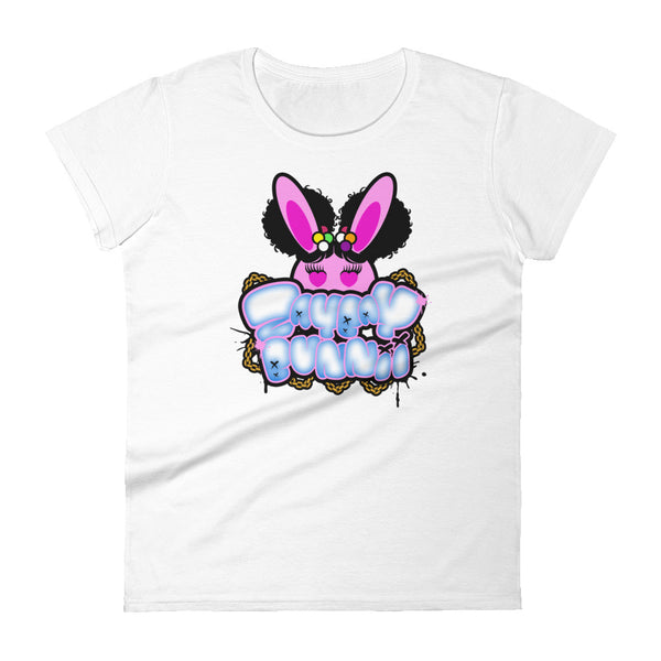 BUNNII GANG "ZAYBAY BUNNII" Women's short sleeve t-shirt