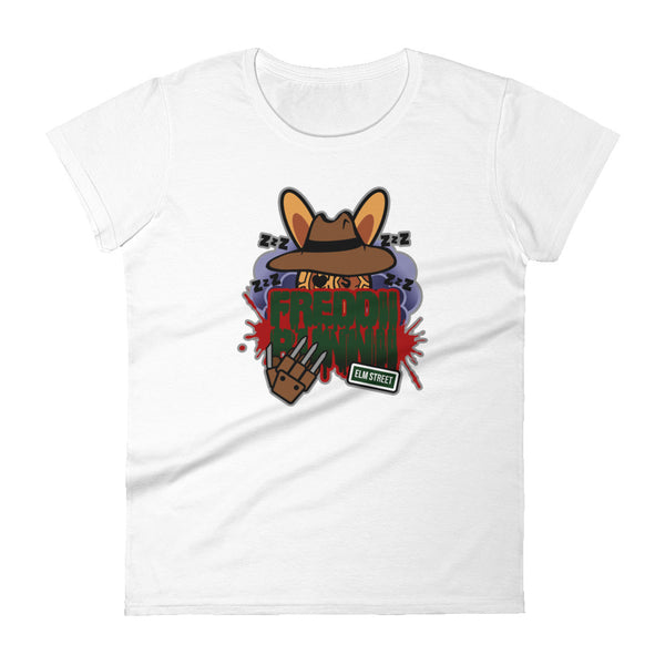 BUNNII GANG "FREDDII BUNNII" Women's short sleeve t-shirt