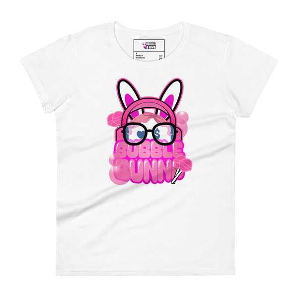 BUNNII GANG "BUBBLE BUNNII" Women's short sleeve t-shirt